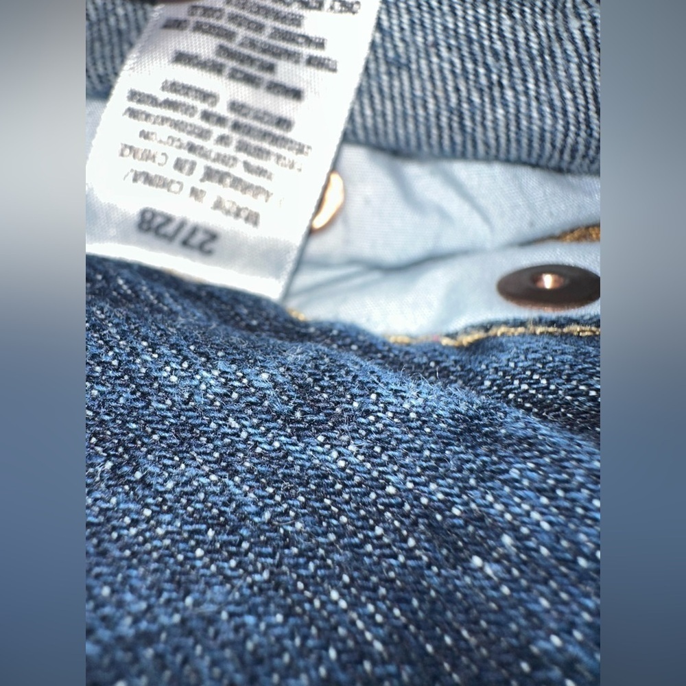 Aeropostale Boys Jeans 27x28 – Dark Wash Straight Fit Denim - Picture 5 of 5